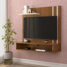 Painel Suspenso Para TV Até 32" 1 Nico Light - Freijó/Off White