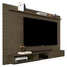 Painel Suspenso para Tv Roma 60 Pol 170cm Mdf Castanho Milani Movelaria Painel Suspenso para Tv Roma 60 Pol 170cm Mdf Castanho Milani Movelaria