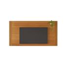 Painel Trunfo para Tv até 70" com Detalhes Ripado Cor:Cinamomo