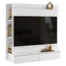 Painel TV 42 Pol Suspenso com Closet 108cm Mimo A02 Branco - Mpozenato