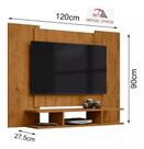 Painel TV 48" Polegadas Home Theather Prateleiras Nicho EJ Cores - EJ