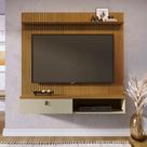 Painel Tv 55 Pol 141cm Bancada Suspensa Para Sala Seluna M20 - D'rossi Cor Cumaru E Opala Painel Tv 55 Pol 141cm Bancada Suspensa Para Sala Seluna M20 - D'rossi Cor Cumaru E Opala