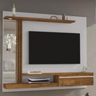 Painel TV 55 Pol Bancada Suspensa 160cm Denver Off/Naturalle - Bechara