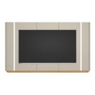 Painel TV 75 Pol 239cm com LED Martan Tauari/Off Flex L06 - Mpozenato