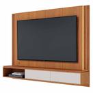 Painel TV 75 Pol e Bancada Suspensa Trento Freijó/Off White C05 - Mpozenato Painel TV 75 Pol e Bancada Suspensa Trento Freijó/Off White C05 - Mpozenato