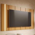 Painel Tv 75 Pol Suspenso 240cm com Led Gior Naturale C05 - Mpozenato Painel Tv 75 Pol Suspenso 240cm com Led Gior Naturale C05 - Mpozenato