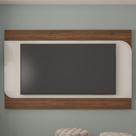 Painel Tv 86 Pol 220cm Suspenso Reno Cedro/Off White A09 - Mpozenato