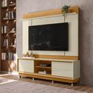 Painel TV até 75 Sala Home Theater 183cm Pés Rodízio Aspen M20 - D Rossi