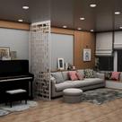 Painel Vazado Divisória MDF Shangai Branco Painel Vazado Divisória MDF Shangai Branco