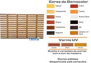 Painel Vertical Floreira, Parede e Similares 86x100 cm Régua 4x2 cm NeonX Pintado