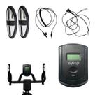 Painel Visor Bicicleta Spinning Hand Grip Kit Cabo da Roda Medidor Cardiaco Kikos F2i Wct Pel2310 Universal