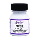 Paint Angelus, 4 camadas, mate, resistente a arranhões, transparente, 30 ml
