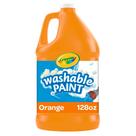 Paint Crayola, lavável, laranja, material de sala de aula de 1 galão Paint Crayola, lavável, laranja, material de sala de aula de 1 galão