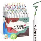 Paint Markers Arrtx Canetas de tinta acrílica de 90 cores para artistas
