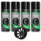 Paint NADAMOO Wheel Spray Preto Brilhante 4x370ml