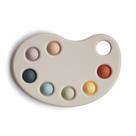 Paint Palette Press Toy Mushie para crianças com mais de 10 meses