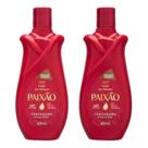 Paixão Kit 2 Deo Hidratantes Corporal Tentadora Ameixa Rubi 400ml Cada