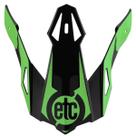 Pala Capacete Etceter Cross Fast Peças Acessórios Para Reposição