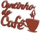 Palavra - Cantinho do Café - Estilo Colmeia - 30cm