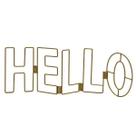 Palavra Decorativa em Metal Hello Espressione 36-030 Palavra Decorativa em Metal Hello Espressione 36-030