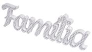 Palavra - Família - Estilo Colmeia - 30cm - Coizás