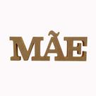 Palavra Mãe Em Mdf Cru Para Decorar Mesa Vitrine Festa