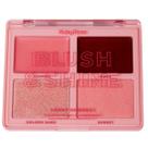 Paleta De Blush E Iluminador Blush & Shine Ruby Rose HBM1001