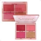 Paleta de Blush e Iluminador Ruby Rose Blush & Shine Rosé Gold HB-M1001-1 Paleta de Blush e Iluminador Ruby Rose Blush & Shine Rosé Gold HB-M1001-1