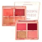 Paleta De Blush E Iluminador Ruby Rose HB-M1001-2 Multiuso Paleta De Blush E Iluminador Ruby Rose HB-M1001-2 Multiuso
