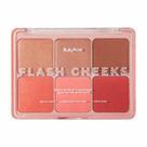 Paleta de Blush, Iluminador e Contorno Flash Cheeks Ruby Rose