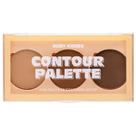 Paleta de contorno 3D Contour Artist Powder RK by Kiss - Dark Medium Mini