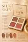 Paleta de contorno blush iluminador gold sparkle silk skin ruby rose
