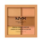 Paleta de contornos corretos para ocultar NYX PROFESSIONAL MAKEUP