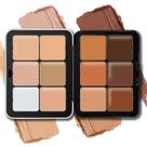 Paleta de corretivo HOSAILY Creme impermeável de 12 cores