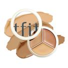 Paleta de corretivo TFIT Cover Up Pro 3 em 1 15 mL 04 Dark