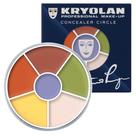 Paleta de corretivos Kryolan Concealer Circle (N) Cobertura total