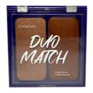 Paleta De Iluminador Maquiagem Duo Match Look At Me Zanphy (1 Pó e 1 Cremoso)