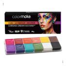 Paleta De Maquiagem 12 Cores Chroma Cream 1un