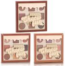Paleta de maquiagem choco fun fenzza cor dark chocolate