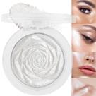 Paleta de maquiagem Highlighter evpct Pearl White Silver Face