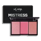 Paleta de maquiagem Klara Cosmetics Contour Bronze Blush Mistress Paleta de maquiagem Klara Cosmetics Contour Bronze Blush Mistress