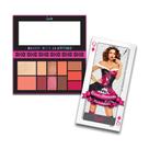 Paleta de maquiagem Rude Cosmetics Face Card Queen of Diamonds
