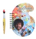 Paleta de pintura Bob Ross do Journal Surreal Entertainment com caneta