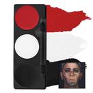 Paleta de pintura facial Mehron Tri-Color Creme de Maquiagem 20g Pirate