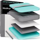 Paleta de pintura Nicpro Stay Wet para pintura acrílica em miniatura
