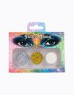 Paleta De Sombra Maquiagem Glitter Colorido fashion makeup Multiuso Carnaval E Festa -
