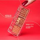 Paleta De Sombras Basic 3 Cores Vibrantes UniMakeup
