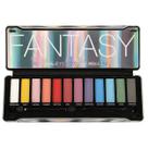 Paleta de sombras BYS Fantasy Matte Neon com 12 tons