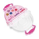 Paleta de Sombras C/ Gloss E Batom - Unicórnio - Make Up Teen Maquiagem Infantil - Fenzza