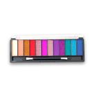 Paleta de Sombras Color Shock com Glitter Pink 21 - 12 Cores Matte